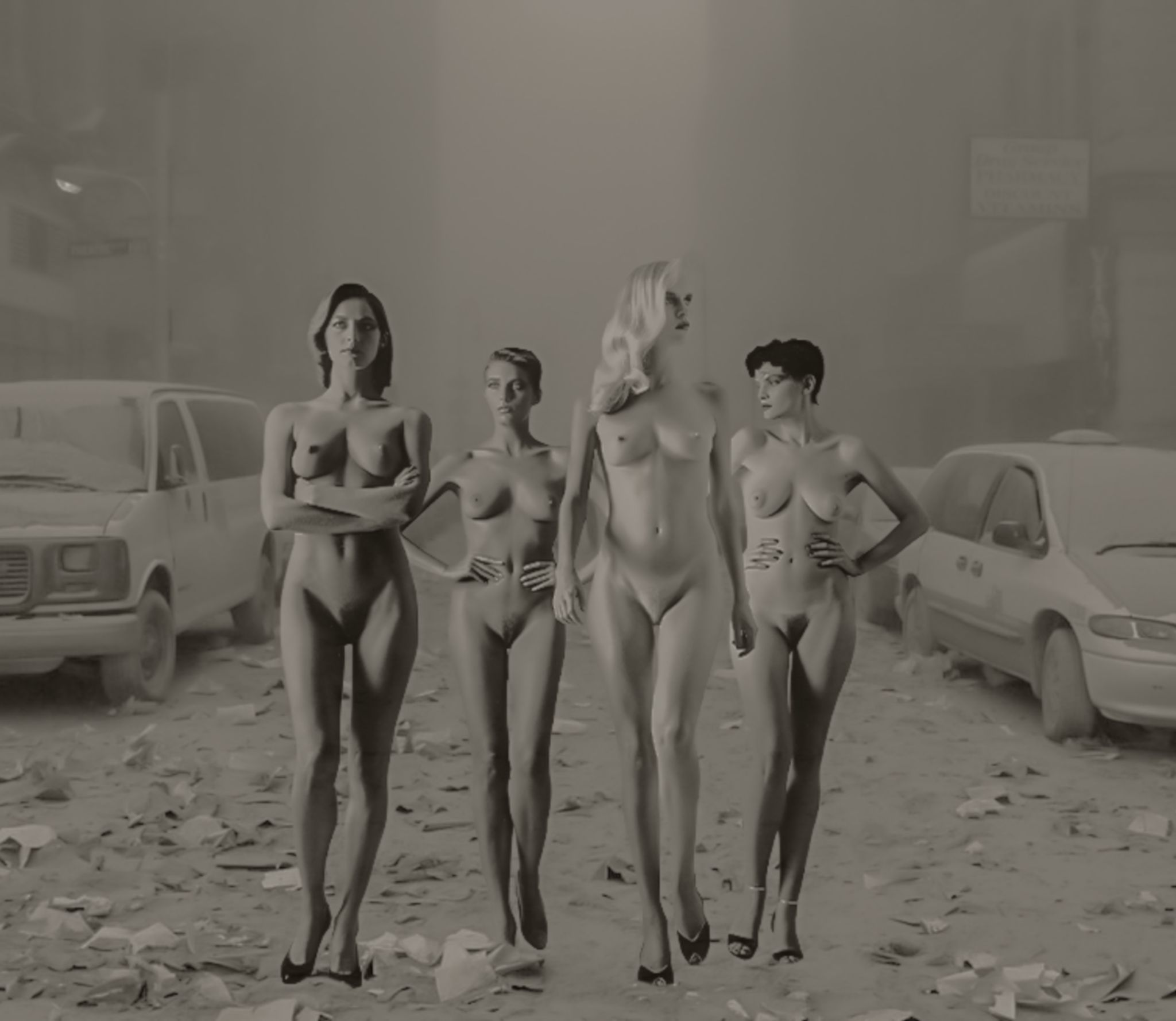 September 11. Naked walking